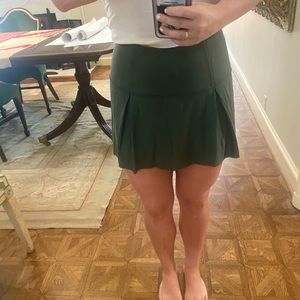 Army green Lululemon skirt